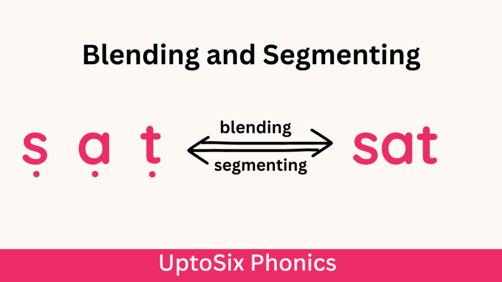 Blending and segmenting in phonics